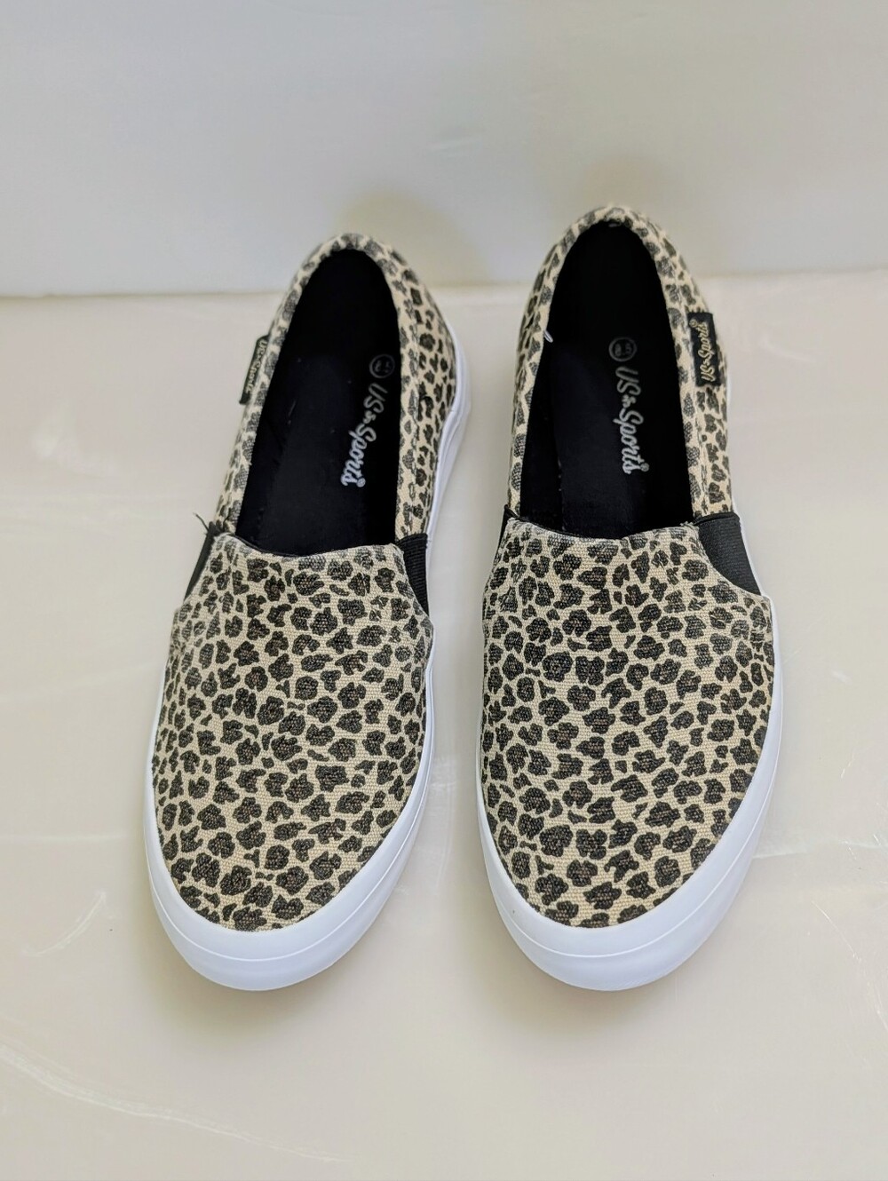 Leopard Sneaker Slip Ons